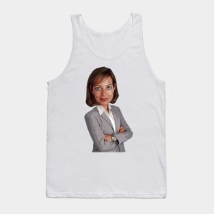 West Wing - CJ Cregg Bobblehead Tank Top